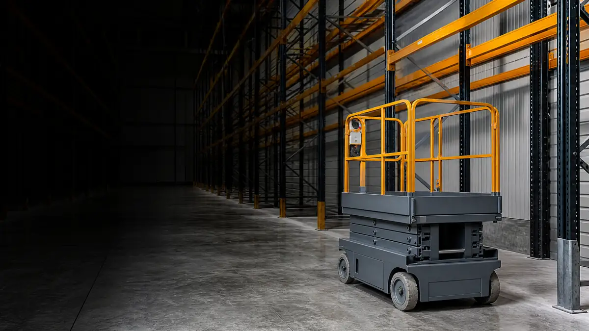 Electric Scissor Lifts jobsite access in Sacramento